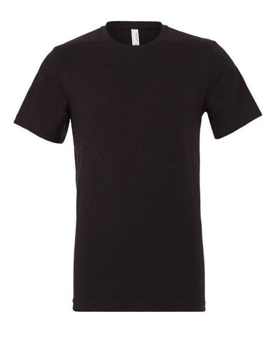 Bella + Canvas CA3001 Canvas Unisex Jersey Short Sleeve Tee - Vintage Black