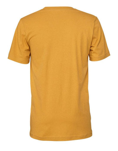 Bella + Canvas CA3001 Canvas Unisex Jersey Short Sleeve Tee - Mustard