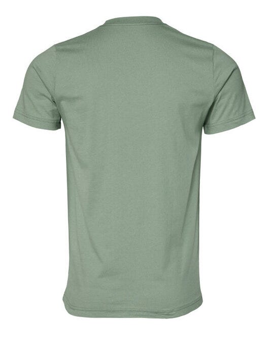 Bella + Canvas CA3001 Canvas Unisex Jersey Short Sleeve Tee - Sage