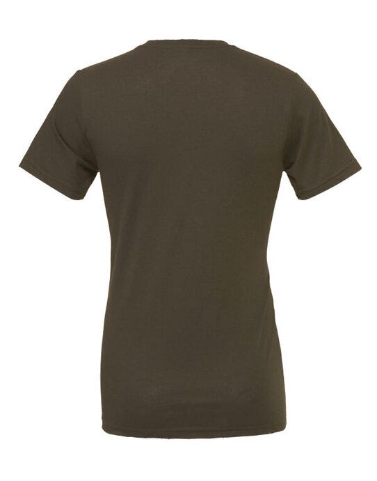 Bella + Canvas CA3001 Canvas Unisex Jersey Short Sleeve Tee - Army