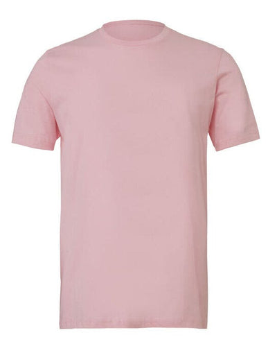 Bella + Canvas CA3001 Canvas Unisex Jersey Short Sleeve Tee - Pink