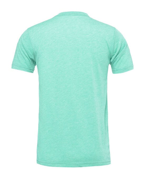 Bella + Canvas CA3001CVC Canvas Unisex Heather Jersey SS Tee - Heather Mint