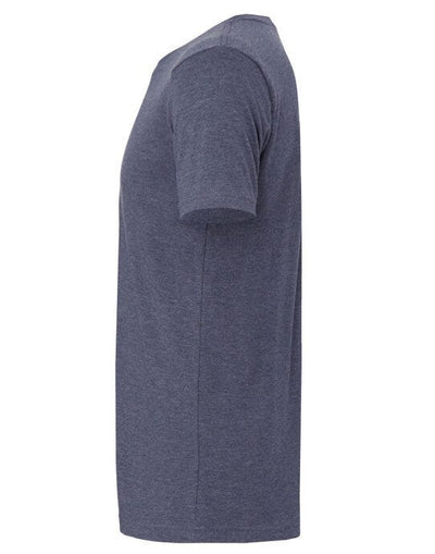 Bella + Canvas CA3001CVC Canvas Unisex Heather Jersey SS Tee - Heather Navy