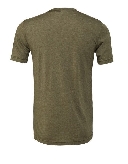 Bella + Canvas CA3001CVC Canvas Unisex Heather Jersey SS Tee - Heather Olive