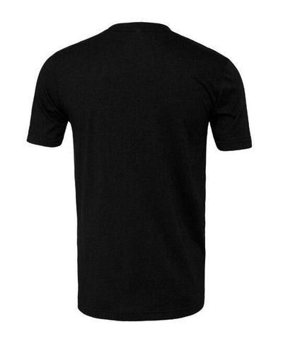 Bella + Canvas CA3001CVC Canvas Unisex Heather Jersey SS Tee - Black/Heather