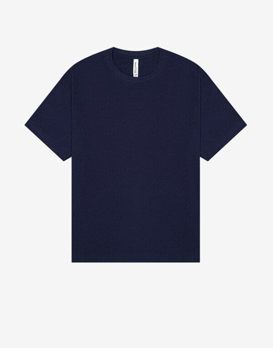 Bella + Canvas CA3010 Unisex Heavy Boxy Tee - Navy