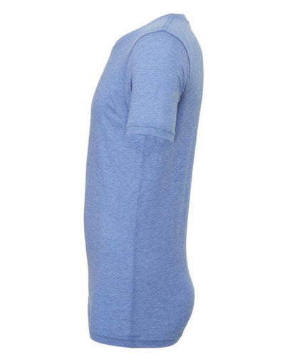 Bella + Canvas CA3413 Canvas Unisex Tri-blend S/Sleeve Tee - Blue Triblend