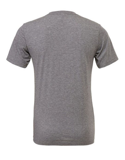 Bella + Canvas CA3413 Canvas Unisex Tri-blend S/Sleeve Tee - Grey Triblend