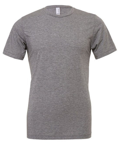 Bella + Canvas CA3413 Canvas Unisex Tri-blend S/Sleeve Tee - Grey Triblend