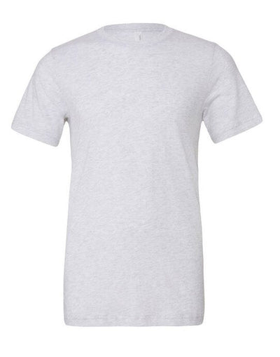 Bella + Canvas CA3413 Canvas Unisex Tri-blend S/Sleeve Tee - White Fleck Triblend