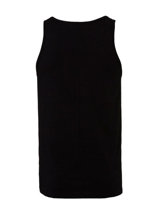 Bella + Canvas CA3480 Canvas Unisex Jersey Tank - Black