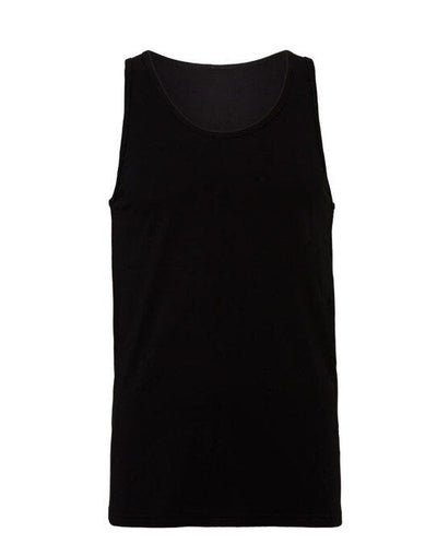 Bella + Canvas CA3480 Canvas Unisex Jersey Tank - Black