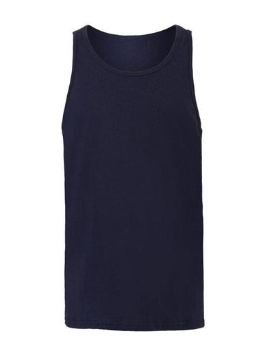 Bella + Canvas CA3480 Canvas Unisex Jersey Tank - Navy