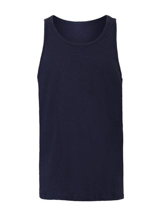 Bella + Canvas CA3480 Canvas Unisex Jersey Tank - Navy