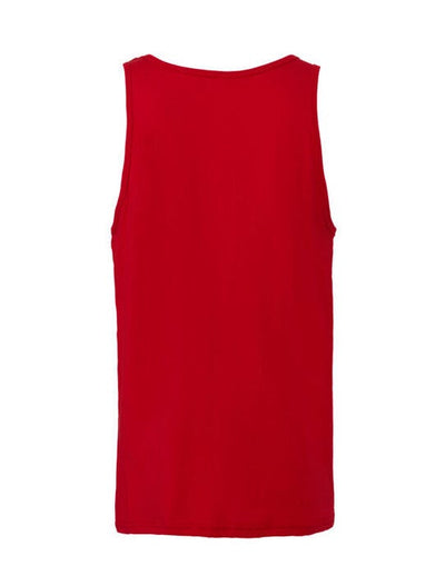 Bella + Canvas CA3480 Canvas Unisex Jersey Tank - Red