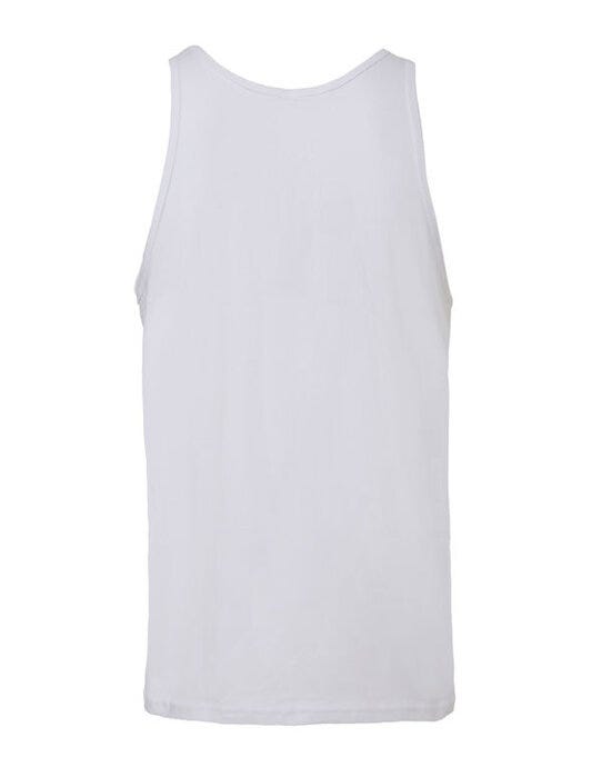 Bella + Canvas CA3480 Canvas Unisex Jersey Tank - White