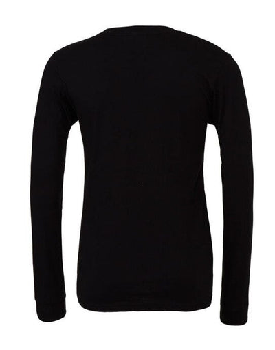 Bella + Canvas CA3501 Canvas Unisex Jersey LS Tee - Black