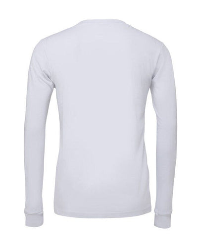 Bella + Canvas CA3501 Canvas Unisex Jersey LS Tee - White