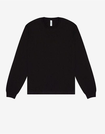 Bella + Canvas CA3511 Unisex Heavy Boxy LS Tee - Black