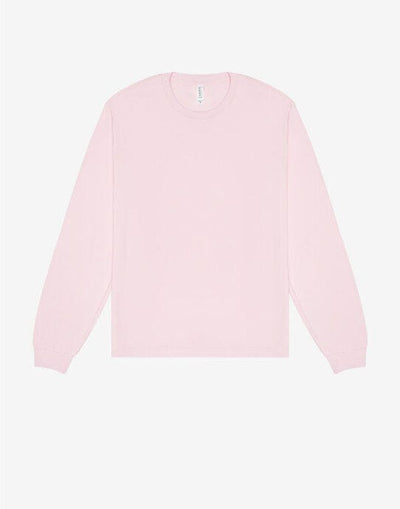 Bella + Canvas CA3511 Unisex Heavy Boxy LS Tee - Soft Pink