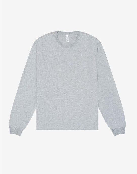 Bella + Canvas CA3511 Unisex Heavy Boxy LS Tee - Athletic Heather
