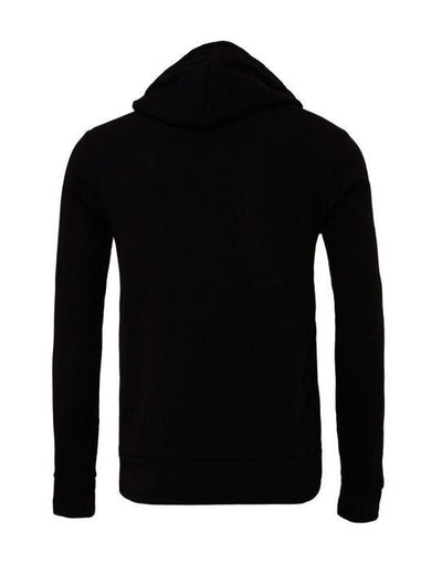 Bella + Canvas CA3719 Canvas Unisex Fleece Pullover Hoodie - Black