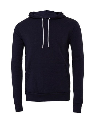 Bella + Canvas CA3719 Canvas Unisex Fleece Pullover Hoodie - Navy
