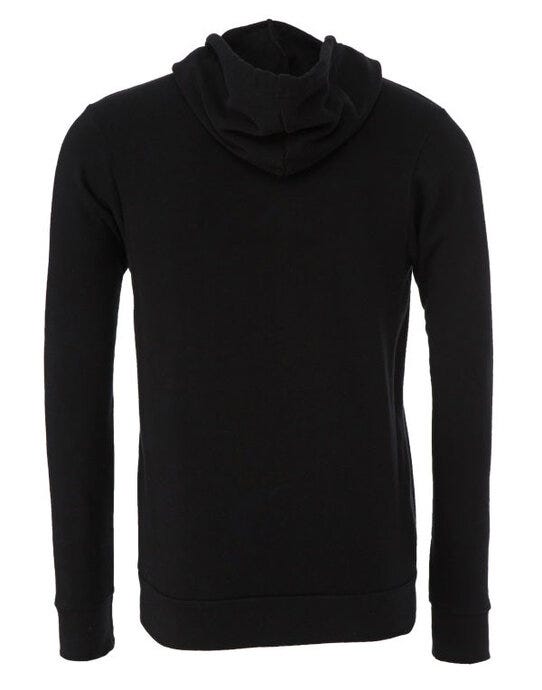 Bella + Canvas CA3739 Canvas Unisex Fleece Zip-Up Hoodie - Black