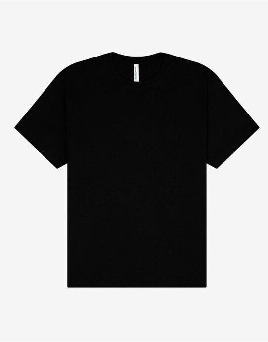 Bella + Canvas CA4610 Unisex SS Heavyweight Tee - Black
