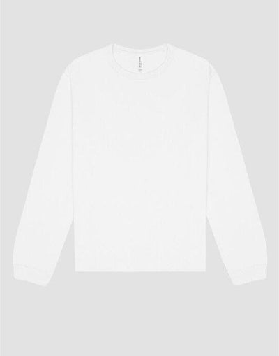 Bella + Canvas CA4651 Heavyweight LS Tee - White