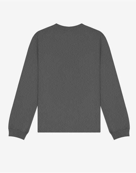 Bella + Canvas CA4651 Heavyweight LS Tee - Asphalt
