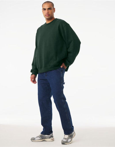 Bella + Canvas CA4711 Crewneck Heavy Sweat - Forest