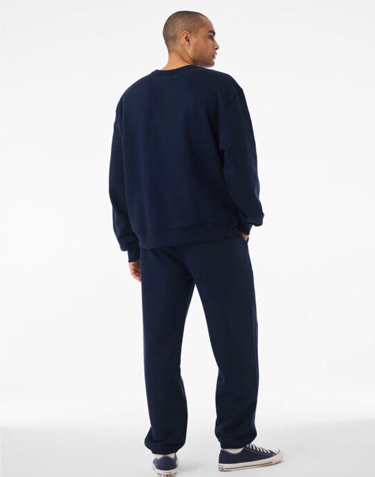 Bella + Canvas CA4711 Crewneck Heavy Sweat - Navy
