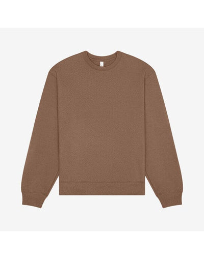 Bella + Canvas CA4711 Crewneck Heavy Sweat - Vintage Brown