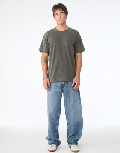 Bella + Canvas CA4810GD Unisex Heavy Dry Dye Tee - Washed Charcoal