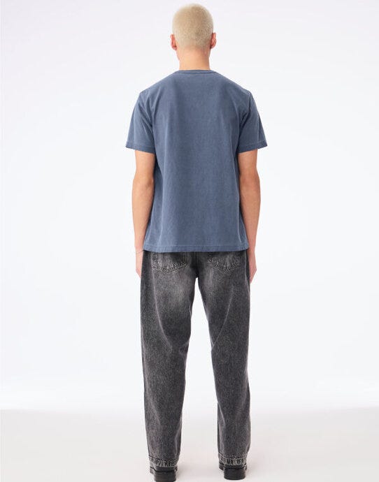 Bella + Canvas CA4810GD Unisex Heavy Dry Dye Tee - Washed Navy