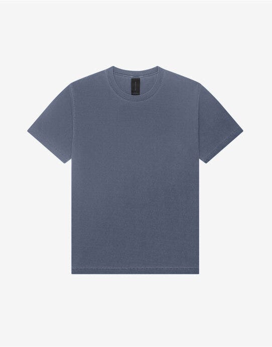Bella + Canvas CA4810GD Unisex Heavy Dry Dye Tee - Washed Navy