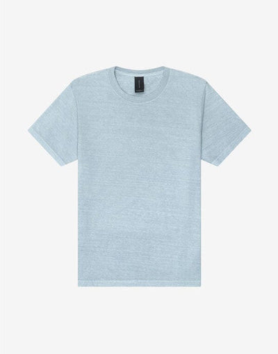 Bella + Canvas CA4810GD Unisex Heavy Dry Dye Tee - Light Washed Denim
