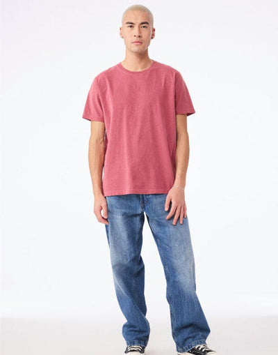 Bella + Canvas CA4810GD Unisex Heavy Dry Dye Tee - Washed Red