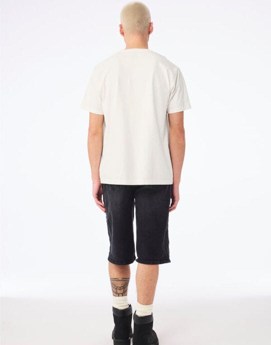 Bella + Canvas CA4810GD Unisex Heavy Dry Dye Tee - Vintage White