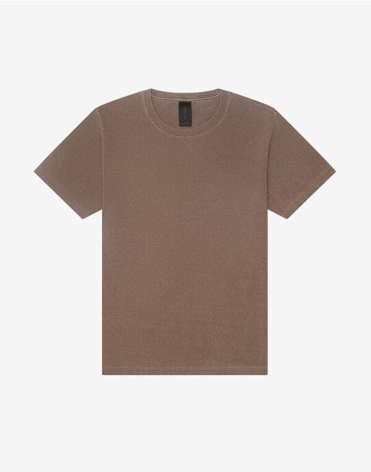 Bella + Canvas CA4810GD Unisex Heavy Dry Dye Tee - Washed Cocoa