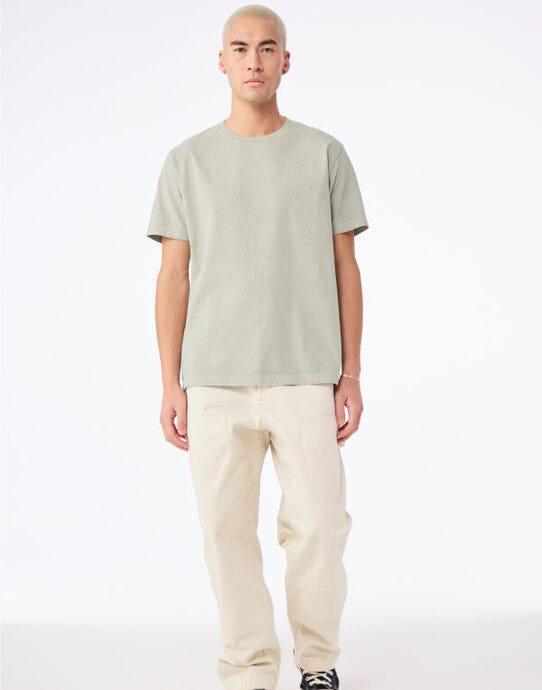 Bella + Canvas CA4810GD Unisex Heavy Dry Dye Tee - Washed Thyme