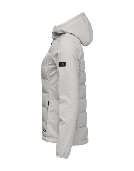 Cutter & Buck CB351453 C&amp;B Ladies Oak Harbor Jacket - Silver