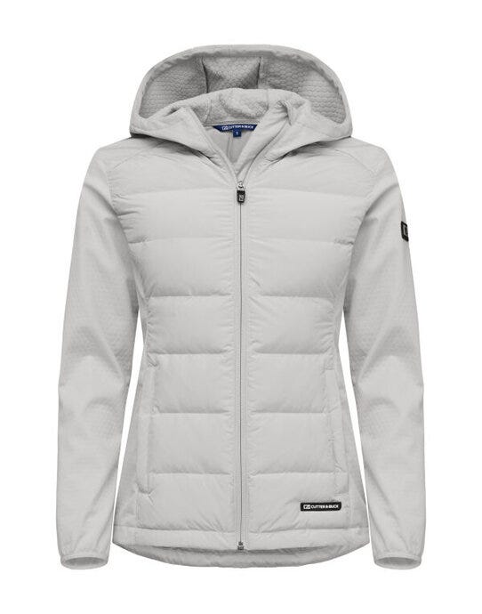 Cutter & Buck CB351453 C&amp;B Ladies Oak Harbor Jacket - Silver