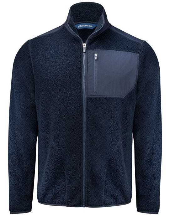 Cutter & Buck CB351470 C&amp;B Cascade Sherpa Fleece - Dark Navy
