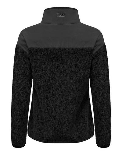 Cutter & Buck CB351471 C&amp;B Ladies Cascade Sherpa Fleece - Black