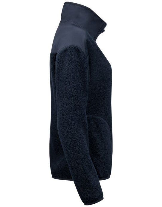 Cutter & Buck CB351471 C&amp;B Ladies Cascade Sherpa Fleece - Dark Navy