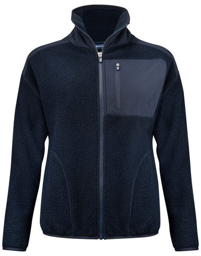 Cutter & Buck CB351471 C&amp;B Ladies Cascade Sherpa Fleece - Dark Navy