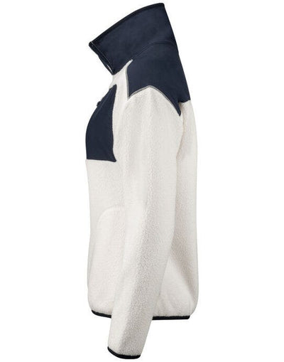 Cutter & Buck CB351471 C&amp;B Ladies Cascade Sherpa Fleece - Shell White