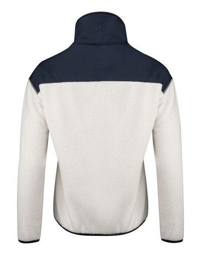 Cutter & Buck CB351471 C&amp;B Ladies Cascade Sherpa Fleece - Shell White